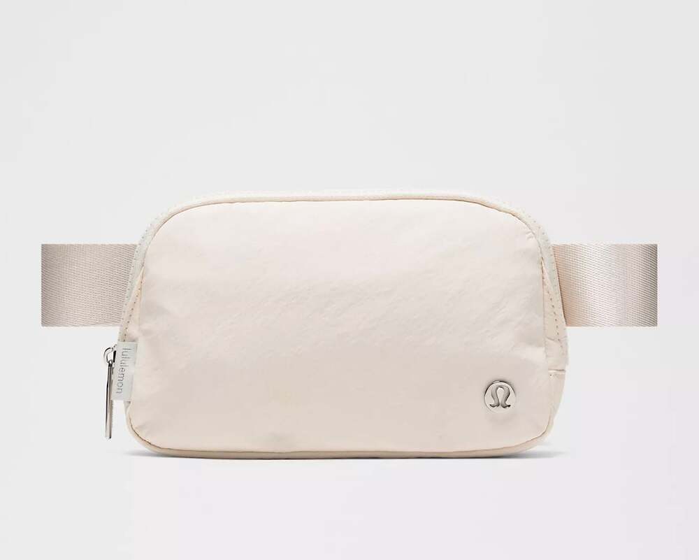 Lululemon Everywhere Belt Bag 1L, Off-White/Silver